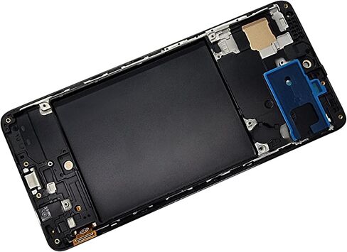 قطع غيار شاشة LCD كاملة التجميع مع واقي شاشة لهاتف سامسونج جالاكسي A71 A715 A715F SM-A715F/DS+Tools in Kuwait