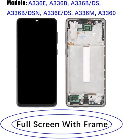 for Samsung A33 5G Screen Replacement with Frame (Incell) for Samsung A336E A336B A336M LCD Display Touch Digitizer Assembly with Repair Part Tools(Without Fingerprint) in Saudi Arabia