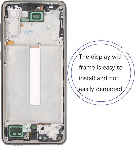 for Samsung A33 5G Screen Replacement with Frame (Incell) for Samsung A336E A336B A336M LCD Display Touch Digitizer Assembly with Repair Part Tools(Without Fingerprint) in Saudi Arabia