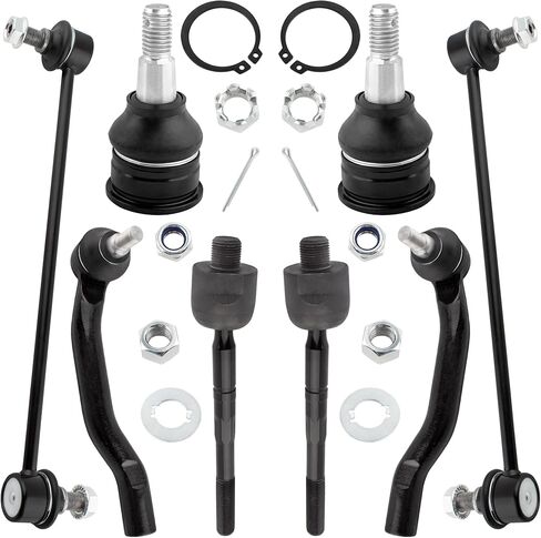 EV471 ES3716 ES3717 K750124 K80281 Front Stabilizer Sway Bar Links Inner & Outer Tie Rod Ends Lower Ball Joints for Acura MDX 2006 Honda Pilot 2006-2008, Pack of 8 in Saudi Arabia