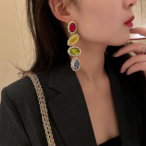 Colorful Lollipop Dangle Earrings,Lovely Swirl Candy Drop Earrings,Statement Earring Cute Candy Colored Earrings for Gift Valentine's Day Birthday Party Wedding Gifts in Saudi Arabia