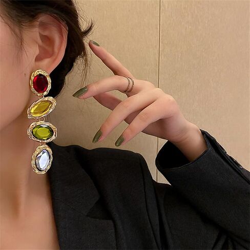 Colorful Lollipop Dangle Earrings,Lovely Swirl Candy Drop Earrings,Statement Earring Cute Candy Colored Earrings for Gift Valentine's Day Birthday Party Wedding Gifts in Saudi Arabia