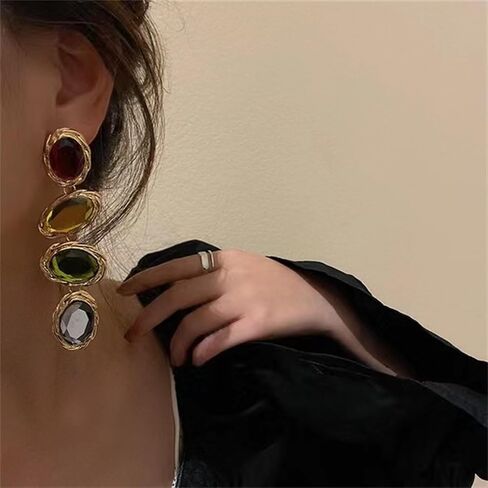 Colorful Lollipop Dangle Earrings,Lovely Swirl Candy Drop Earrings,Statement Earring Cute Candy Colored Earrings for Gift Valentine's Day Birthday Party Wedding Gifts in Saudi Arabia