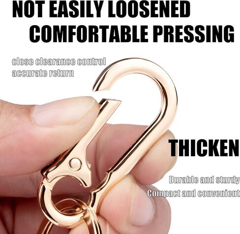 Wikavanli Metal Keychains Keyring Key Chain Ring Clip Holder Organizer for Home Car Keys Key Finder Women Men in Saudi Arabia