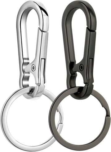 Wikavanli Metal Keychains Keyring Key Chain Ring Clip Holder Organizer for Home Car Keys Key Finder Women Men in Saudi Arabia