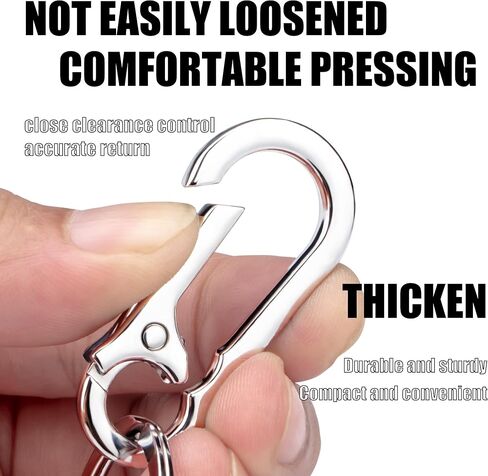 Wikavanli Metal Keychains Keyring Key Chain Ring Clip Holder Organizer for Home Car Keys Key Finder Women Men in Saudi Arabia