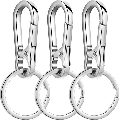 Wikavanli Metal Keychains Keyring Key Chain Ring Clip Holder Organizer for Home Car Keys Key Finder Women Men in Saudi Arabia