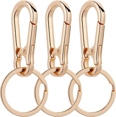 Wikavanli Metal Keychains Keyring Key Chain Ring Clip Holder Organizer for Home Car Keys Key Finder Women Men in Saudi Arabia