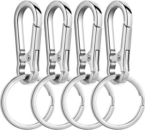 Wikavanli Metal Keychains Keyring Key Chain Ring Clip Holder Organizer for Home Car Keys Key Finder Women Men in Saudi Arabia