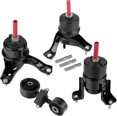 4 قطعة حامل محرك المحرك وحامل Trans Mount متوافق مع 2007 2008 2009 2010 2011 Toyota Camry 2.4L استبدال مع A4207 A4211 A4274 A62009 محرك المحرك وحامل ناقل الحركة in Kuwait