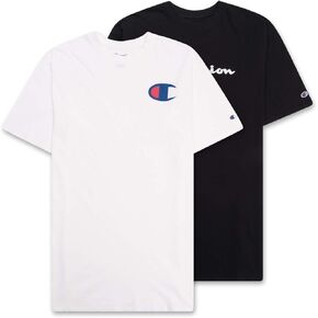 Champion Big and Tall T Shirts for Men – 2 Pack Graphic Mens Big and Tall Tees