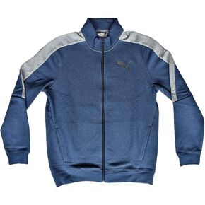 PUMA Men's Colorblock P48 Core Track Jacket Fleece