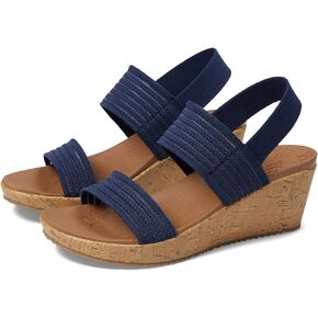 Skechers Beverlee - Sheer Luck Navy 10 B (M)