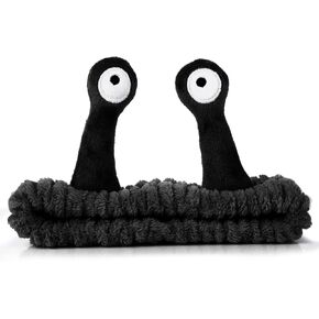 Molain Face Wash Headband, Palm and Snail Spa Hair Bands Makeup Headbands Women Cartoon Cute Coral Fleece Elastic Headband Creative Hair Accessories for Washing Face Shower Beauty Skincare in Kuwait