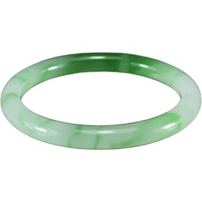Oligage Natural Jade Bangle Women Gifts Men Fine Jewelry Jadeite Bangles Certified Jades Stone Bracelets Accessories Jewellery