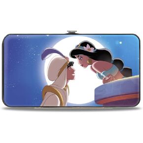 Buckle-Down Women's Hinge Wallet-Aladdin Jasmine, 7" x 4"