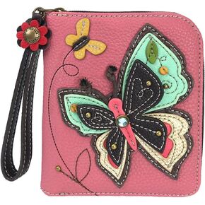 Chala Butterfly Zip-Around Wristlet Wallet - Butterfly Collectors