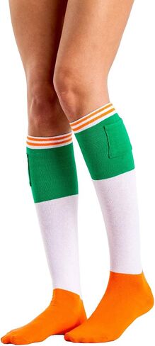 Tipsy Elves St Patricks Knee High Socks for Women - Comfy St Paddys Day Womens Long Tube Socks - Cute Patterns and Designs in Saudi Arabia
