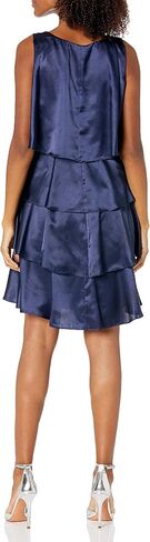 S.L. Fashions Women's Jewel-Strap Tiered Cocktail Party Dress (Petite and Regular) in Saudi Arabia