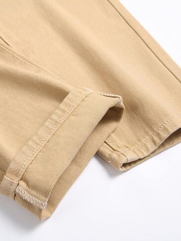 Men's Ripped Jeans,Men's Slim Fitting Straight Leg Jeans Handsome Jeans Fashion Trend Street Style Jeans in Saudi Arabia