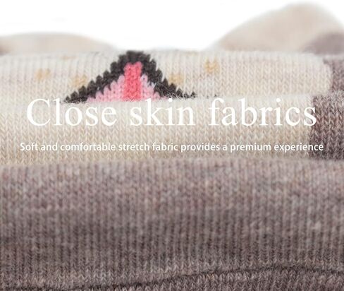 جوارب نسائية لطيفة على شكل حيوانات من Sevening - 5 أزواج من الجوارب المضحكة للكلاب والقطط، جوارب فنية للرسم، هدايا لمحبي الكلاب للنساء in Kuwait