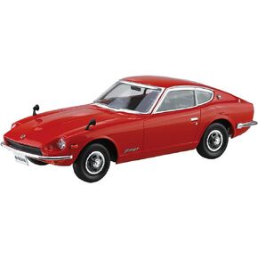 Aoshima 13-B The Snap Kit Series S30 Fair Lady Z Red Color Coded Plastic Model
