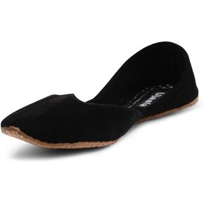 Khussa Women's Velvet Indian Wedding Bridal Mojari Juti Punjabi Plain Jutti Plain Khussa