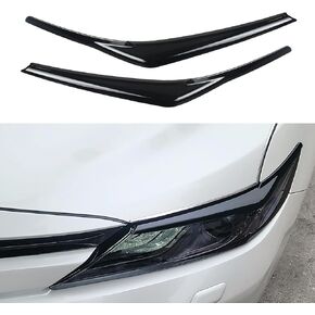 4PCS Tail Light Lamp Cover Decoration Compatible with Toyota Camry 2024 2023 2022 2021 2020 2019 2018 Accessories ABS Material Tail Light Frame Bezels Decoration