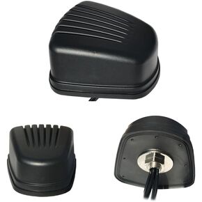 CompuPort 3in1 DQX Mobility Screw-Mount 5G/LTE with WiFi(2.4/5GHz) & GPS/GLONASS MIMO Antenna for Transportation, Medium, Black