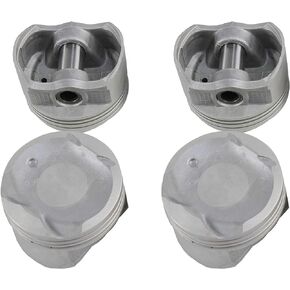 DNJ P949A.20 Oversize Piston Set for 2001-2015 / Toyota/Echo, Prius, Yaris / 1.5L / DOHC / L4 / 16V / 1497cc / 1NZFE, 1NZFXE