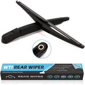 WTI Rear Wiper Arm Blade Set Compatible With Mercedes-Benz ML-Class W164 2006-2011 / Compatible With Mercedes-Benz M-Class GLE-Class W166 2012-2019 New Rear Windshield Window Wiper Kits Assembly