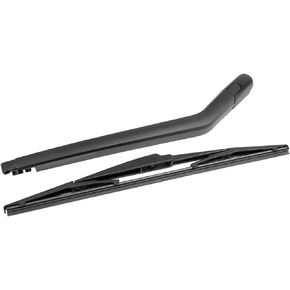 X AUTOHAUX Rear Windshield Wiper Blade Arm Set for Toyota Corolla Hatchback 01-06