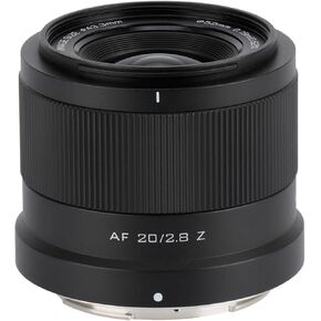 عدسة كاميرا VILTROX 20 مم F2.8 Z-Mount بإطار كامل بزاوية واسعة للغاية عدسات تركيز تلقائي لكاميرات Nikon Z-Mount Z5 Z50 Z6 Z6Ⅱ Z7 Z7Ⅱ ZFC Z30 Z9 Z8 in Kuwait