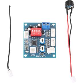 DC 12V Four Wire Thermostat PWM CPU Fan Temperature Control Speed Controller Governor Module for PC