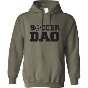 zerogravitee Soccer Dad Adult Hooded Sweatshirt in 9 colors
