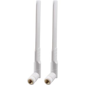 2pcs 4G LTE Antenna SMA Male Omnidirectional Aerial 5dBi Compatible with Vodafone EE O2 Three Huawei Netgear ZTE 4G LTE Router Gateway Modem Terminal Wireless Trail Camera