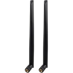 2pcs 4G LTE Antenna SMA Male 6dBi Omni-Directional Aerial Compatible with Vodafone EE O2 Three Huawei Netgear ZTE 4G LTE Router Gateway Modem Cellular Router Wireless Game Trail Camera