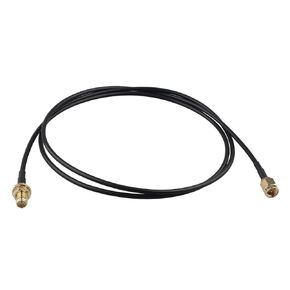 2PCS SMA Male to SMA Female Adapter Antenna Extension Cable Bulkhead Mount RG174 Low Loss Coaxial Cable 3m/9.8 feet Compatible with 4G LTE Router Gateway Modem Cellular SDR Dongle Receiver