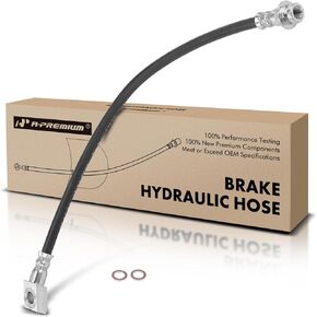A-Premium Rear Passenger Brake Hydraulic Hose Compatible with Chevy and Cadillac Models - Corvette 2005-2013, XLR 2009 - Replace# 20989694
