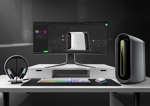 dell Alienware Aurora R10 Gaming Desktop - AMD Ryzen 7 5800 - AMD Radeon RX 6800 XT 16GB GDDR6（Beats GeForce RTX 3080 - VR Ready - Liquid Cooling - Windows 11 (64GB RAM | 1TB SSD + 1TB HDD) in Saudi Arabia