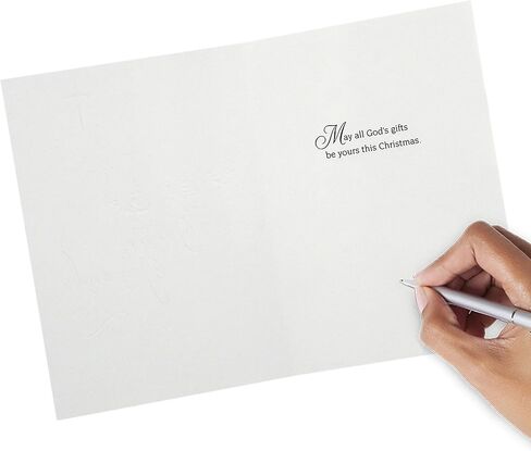 مجموعة بطاقات عيد الميلاد المعبأة دينيًا من Hallmark Image Arts (4 تصميمات، 24 بطاقة عيد الميلاد مع مغلفات) in Kuwait