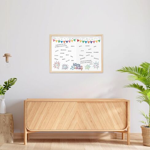 Jumbo Birthday Card Giant Guest Book, 14 x 22 inches Giant Large Birthday Greeting Cards for Girl Boy Birthday Supplies, Including Envelope(White) in Saudi Arabia