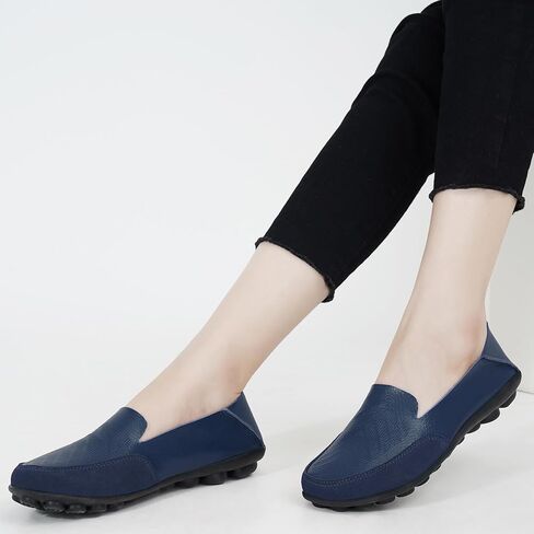 Loafers for Women Casual Dress Flats: Slip On Comfortable Driving Loafers Leisure Walking Women Flat in Saudi Arabia