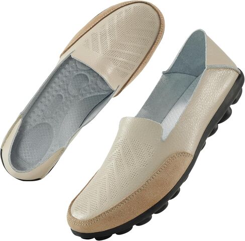 Loafers for Women Casual Dress Flats: Slip On Comfortable Driving Loafers Leisure Walking Women Flat in Saudi Arabia