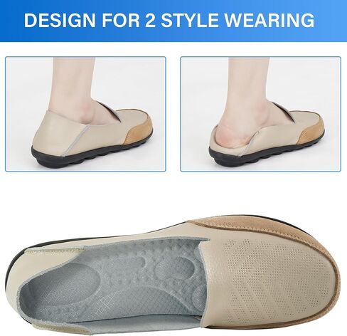 Loafers for Women Casual Dress Flats: Slip On Comfortable Driving Loafers Leisure Walking Women Flat in Saudi Arabia