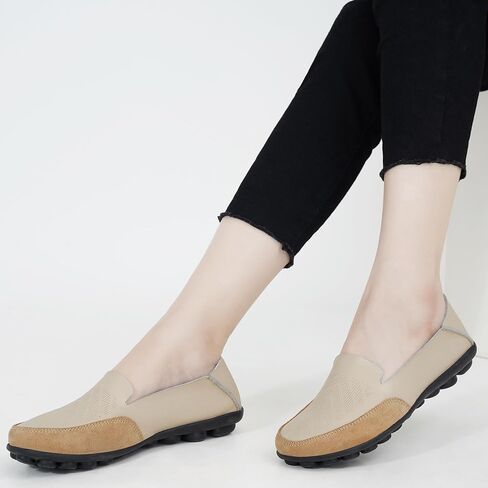 Loafers for Women Casual Dress Flats: Slip On Comfortable Driving Loafers Leisure Walking Women Flat in Saudi Arabia