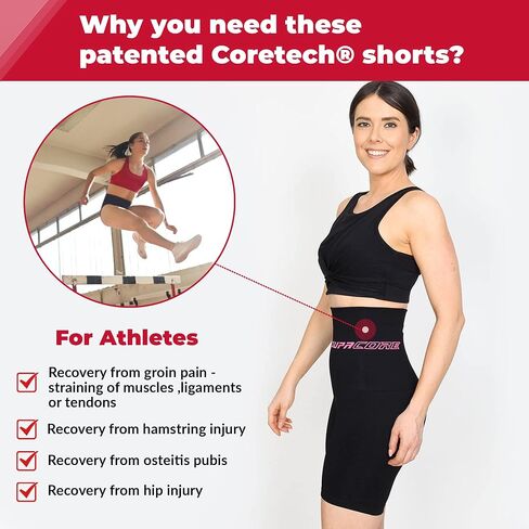 Women's Abdominal Support Postpartum Compression Shorts- Seamless, SI Belt Hip Stability, Joint Muscle Tummy Support in Saudi Arabia