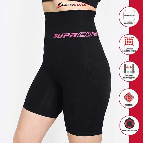 Women's Abdominal Support Postpartum Compression Shorts- Seamless, SI Belt Hip Stability, Joint Muscle Tummy Support in Saudi Arabia