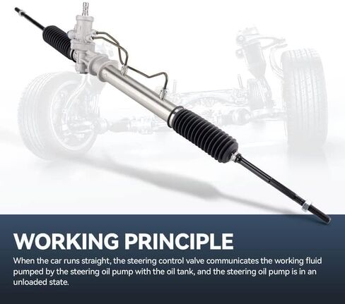 Power Steering Rack and Pinion Assembly Fit for 1993-2002 Corolla 1993-2002 Prizm, Complete Steering Rack and Pinion System OEM Replace 26-1963 45503-19215 4425002010 4425002020 in Saudi Arabia