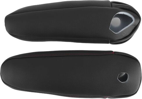 2Pcs Car Seat Armrest Cover, Synthetic Leather Armrest Cover Protector for Lexus RX 300 330 350 2003?2009(Black) in Saudi Arabia